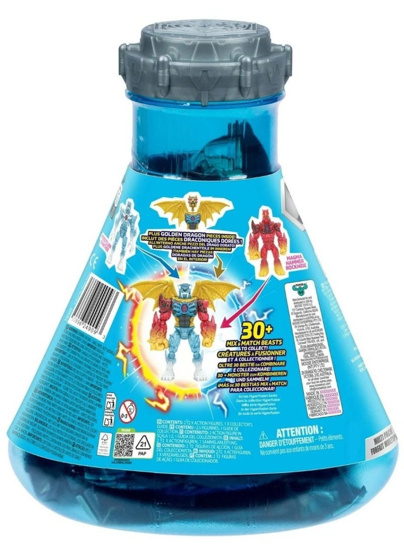 MrBeast Lab Hybrids Mega Pack Lava and Ice Action Figure - Image 2